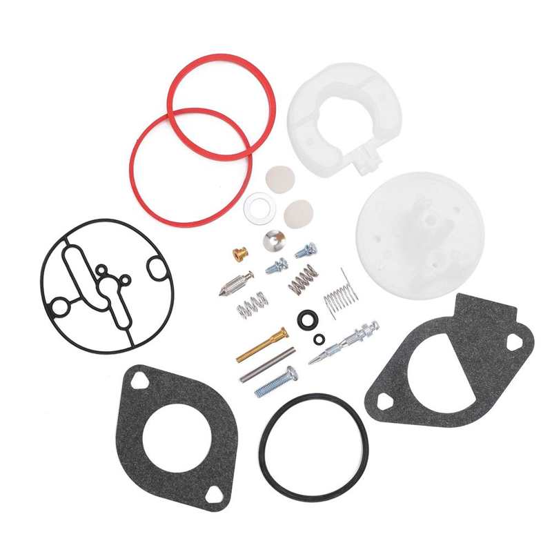 796184 Rubber Lawn Mower Carburetor Repair Kit Anticorrosion for Most 215000 Model Engines