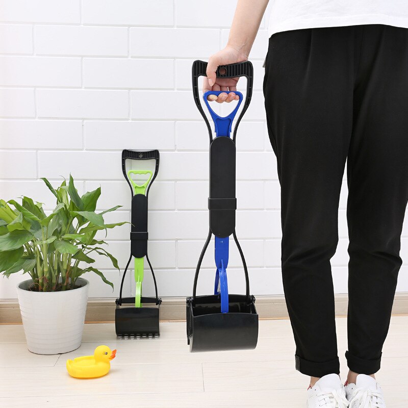 Bolsa para popó de mascotas de mango extendido, recogedor de perros, pala de caca, heces de gato, limpiador de estiércol, accesorios de animales, productos más vendidos