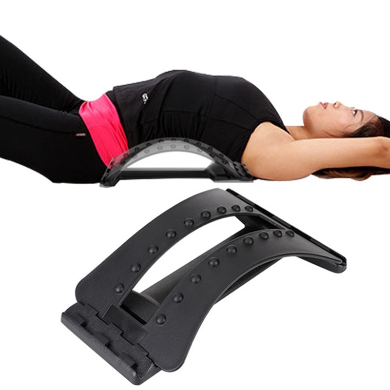 Masaje de espalda multinivel estiramiento Magic Back apoyo de bastidor Plus cintura Relax Mate dispositivo equipo de Fitness