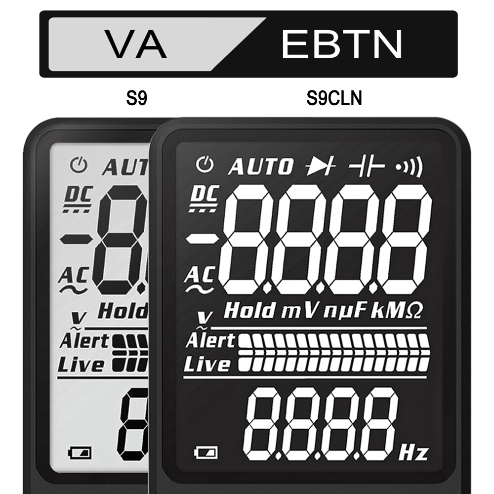 Multímetro Digital Lcd Ebtn Pantalla De 3 Líneas, Pan... | Cuotas Sin Interés