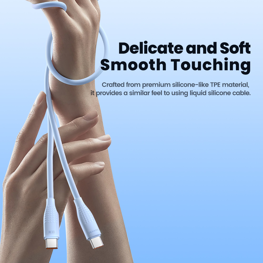 Toocki 100w usb c til type c-kabel hurtigladekabel datakabel til iphone 15 macbook huawei xiaomi poco samsung-kabel