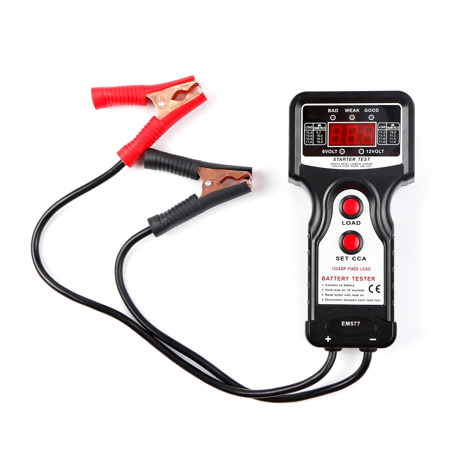 Car Digital Battery Tester Battery Load Checker Charging Voltage Test Tool Car Battery Voltage Universal Tester Fault Diagnosis