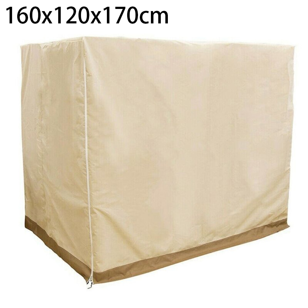 Seater Garden Swing Cover Patio Swing Chair Outdoor Garden Hammock Cover: 160x120 170cm