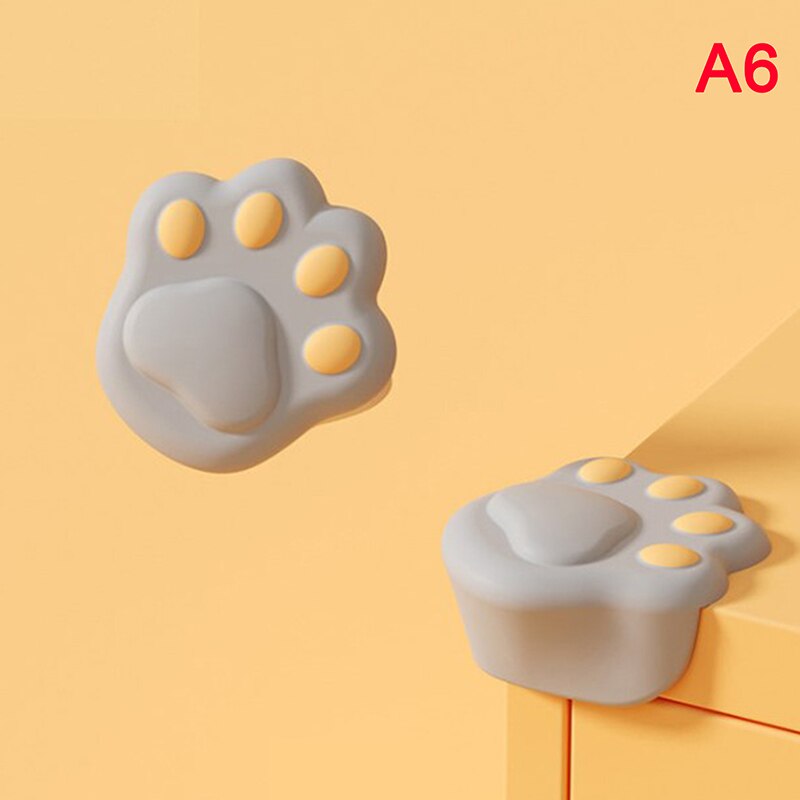 2 Stuks Leuke Cartoon Baby Silicone Veiligheid Protector Tafel Hoek Bescherming Van Kinderen Anticollision Edge Hoeken Guards Veiligheid: A6