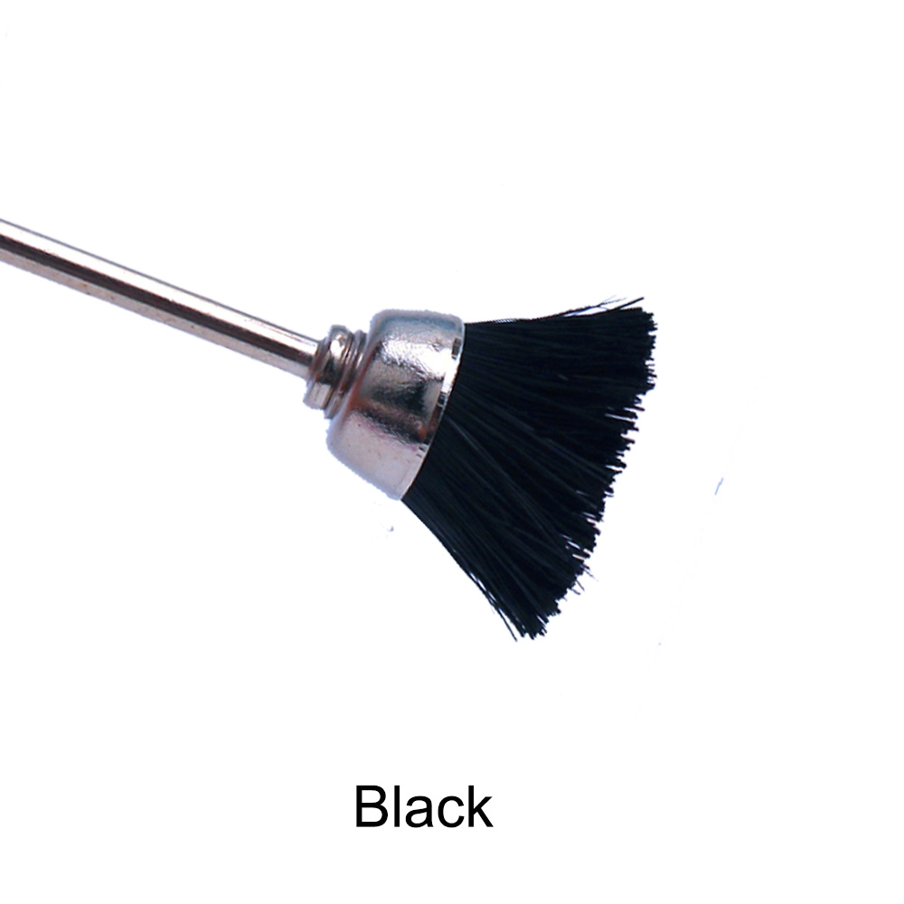Brocas de Metal para uñas, Cepillo giratorio de 3/32 pulgadas para manicura, taladros eléctricos, herramientas de limpieza de alambre de cobre, accesorios de Arte de uñas, 1 ud.: MTS-5
