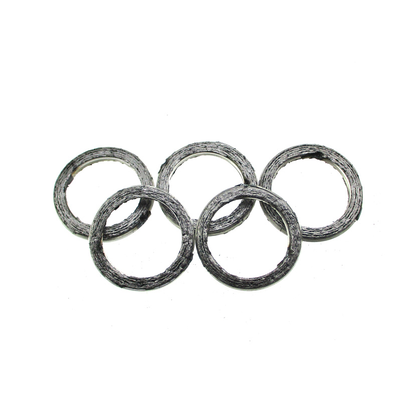 XLJOY 5pcs Exhaust Pipe Gasket ID 30MM OD 38MM For 200cc 250cc ATV Quad Pit Dirt Motor Trail Bike Motorcycle