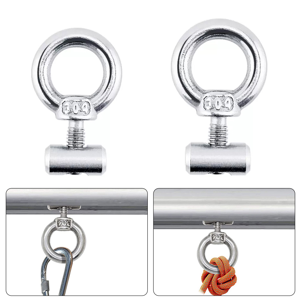 2 Stuks M5/M6 Rv Caravan Luifel Rail Stoppers Stopt Camper Camper Zilver Rvs Camper Onderdelen