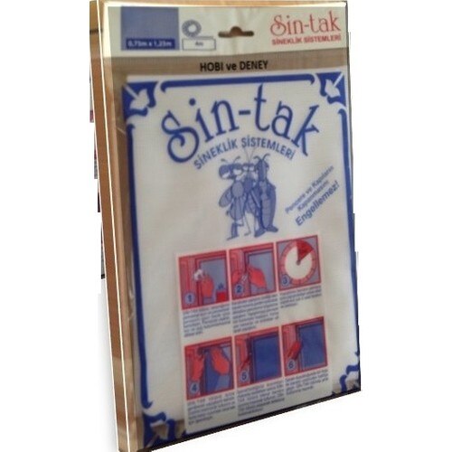 Sintak Window Fly Screen Fly Screen 5 Pcs White Color 75 Cm X125 Cm