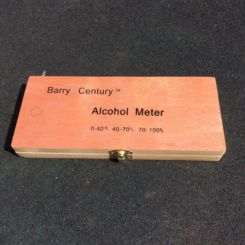 Hydrometeer Alcohol Meter Alcoholmeter Dichtheid Meter Meet Instrumenten Alcohol Hydrometer Wijn Meet Vodka Whisky Test