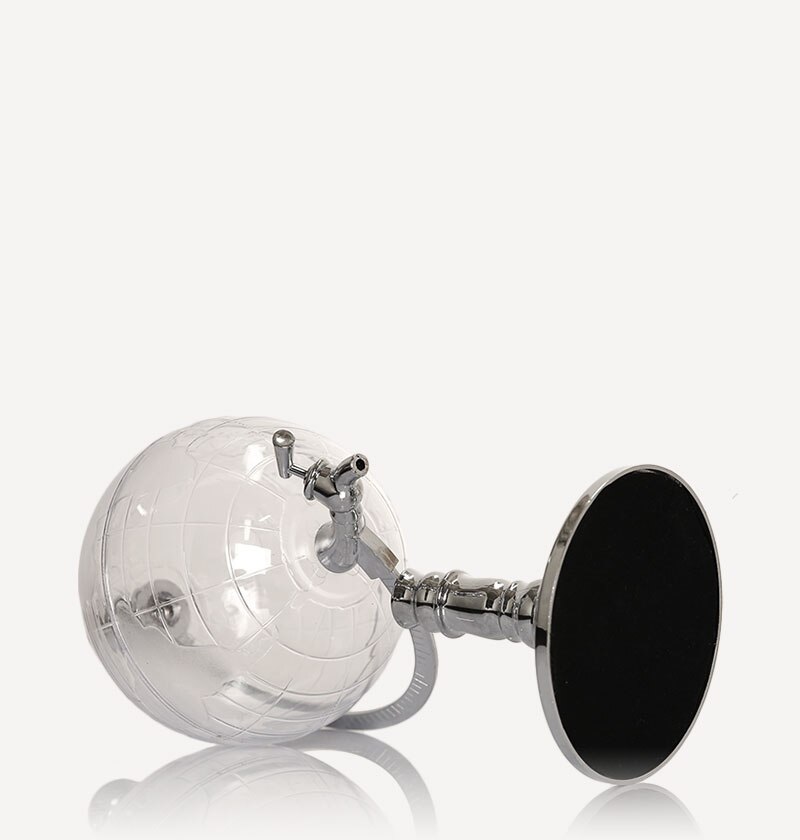 Globe Glas Dispenser Decanter Bar Accessoires Metalen Rietjes Wijn Bier Machine Tap Thuis Feestartikelen Creatieve Fles