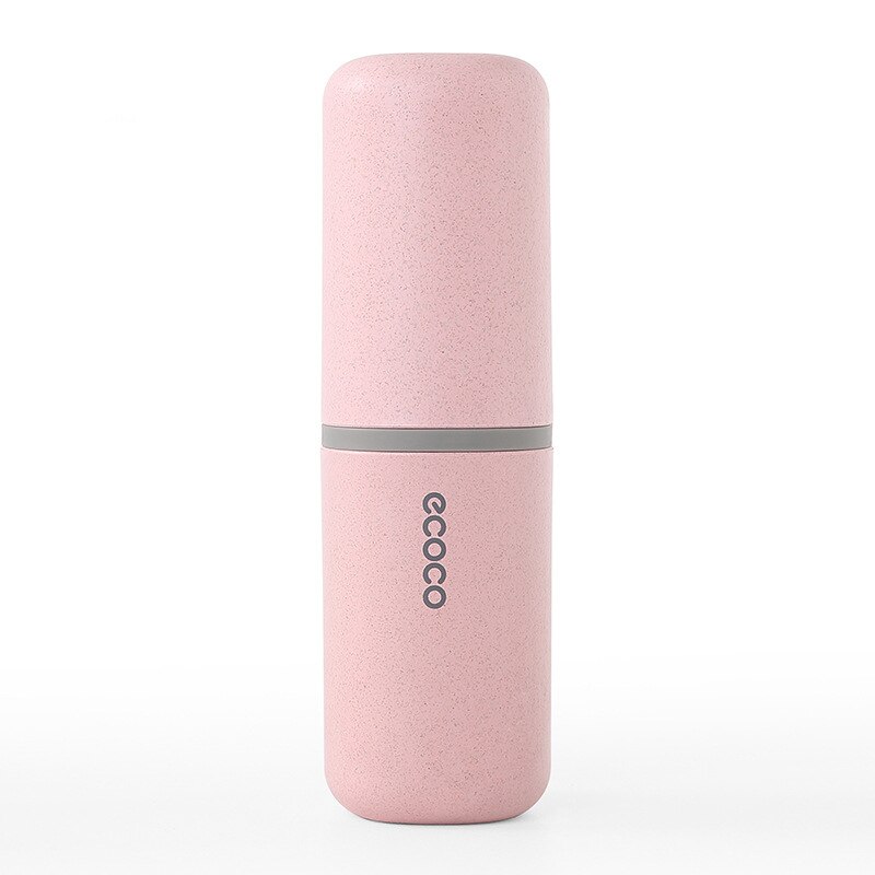 Zahnbürste Reise Bürsten Tasse Kreative Zahnbürste Kasten Nette Mund Waschen Tasse Schlecht Kunststoff Zahnbürste Tasse Toiletrie: Standard Rosa