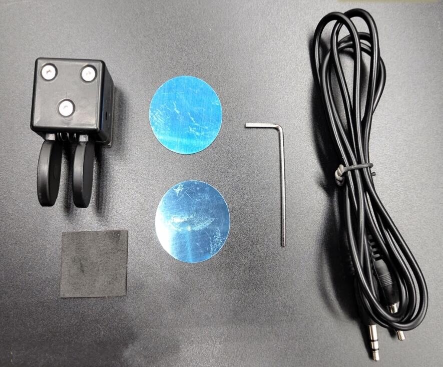 Qu -2020a mini dobbelt paddle nøgle morse nøgle cw nøgle automatisk base magnetisk adsorption til kortbølge radio