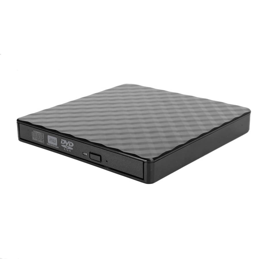 USB 3.0 External Optical Drive DVD Writer Notebook Accessory Black for WindowsXP / 2003 / for Windows8.1