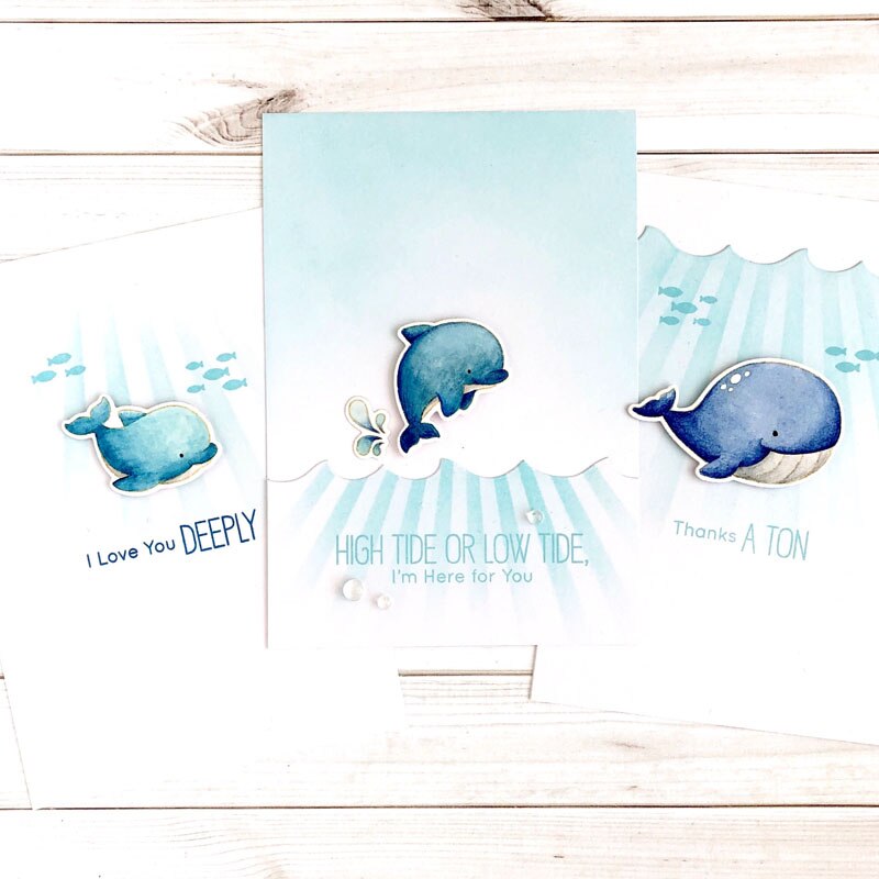 You Are My Sunshine Mixed Animals Flowers Leaves Clear Stamps DIY Scrapbooking Making Template 07