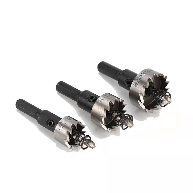 1pc stk . bor i rustfrit stål, metal, kraftig hulsavskærer, 16mm stk. 2 20mm 25mm 30mm 32mm valgfrit