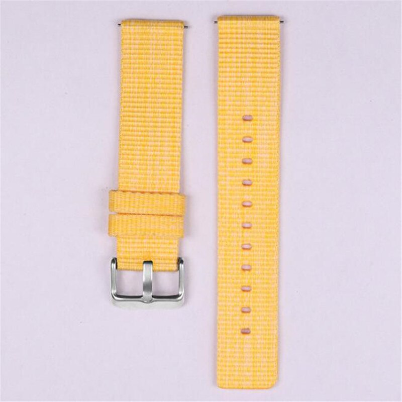Pulseira de pulseira de lona de luxo para xiaomi huami amazfit gts relógio inteligente banda pulseira esporte substituição para largura 20mm: K
