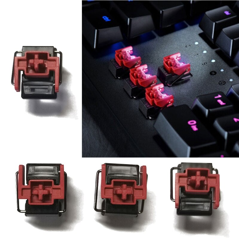 Razer Red Optical Switches Swap Switch for Razer Huntsman Elite Gaming Mechanical Keyboard Switches 4Pcs
