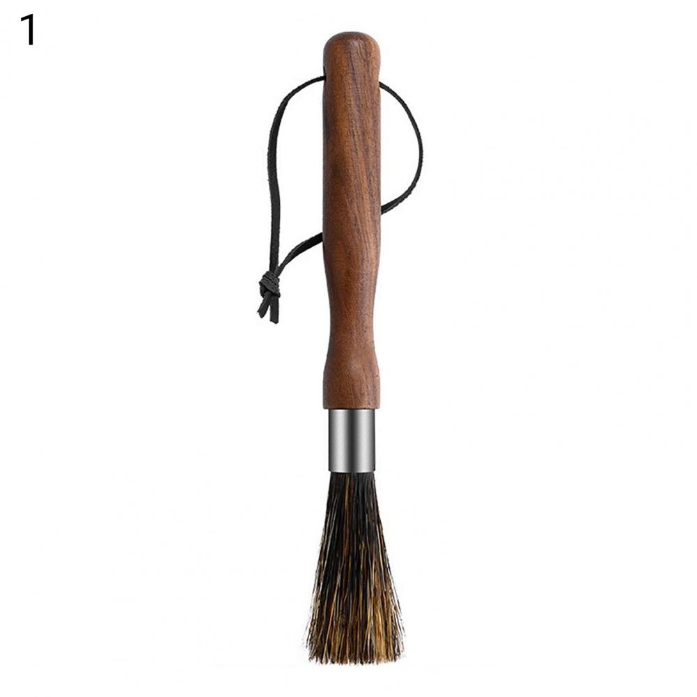 Limpiador de cafetera de mango largo, cepillo de limpieza de cerdas densas que ahorra trabajo, cepillo para elaboración de café, accesorios Barista: 1