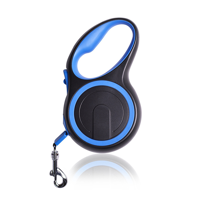 Long Strong Pet Leash For Large Dogs Durable Nylon Retractable Big Dog Walking Leash Leads Automatic Extending Dog Leash Rope: Blue / 3M-15kg