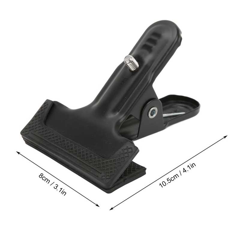 Achtergrond Doek Stand Lente Klem Achtergrond Doek Clip Lange Levensduur 1/4 Inch Schroef Interface Voor Achtergrond Doek