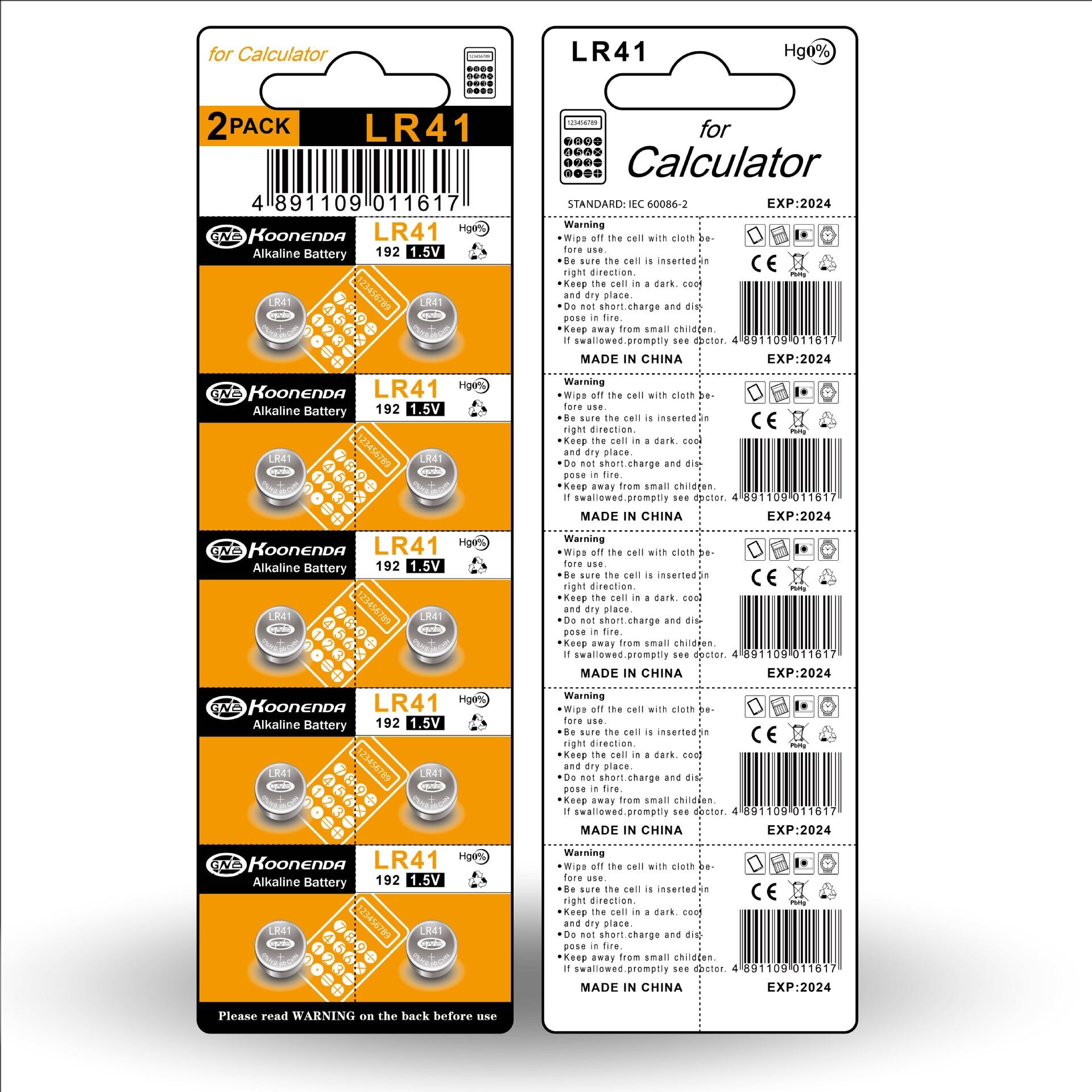 10 stk  ag3 1.55v alkalisk knap batteri  ag3 192 lr41 sr41sw l736 møntcelle knap batterier til ure legetøj