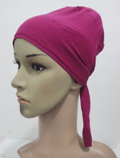 Bomuldsundertøj med bånd i h947 stil, muslimske hatte, forskellige farver, hurtig