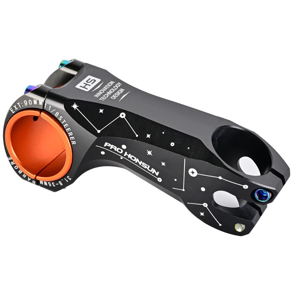 HONSUN Bike Stem Bike 3D forged alloy Stem Bicycle Riser Stem MTB Road Bike 31.8mm Angle 17 Bicicleta Tallo Bicicleta potencia