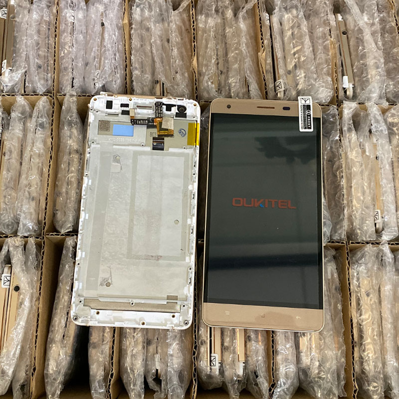 LCD Display For Oukitel K6000 LCD Display Screen With Touch Screen Assembly With Frame For Oukitel K6000 Replament Dipslay LCD