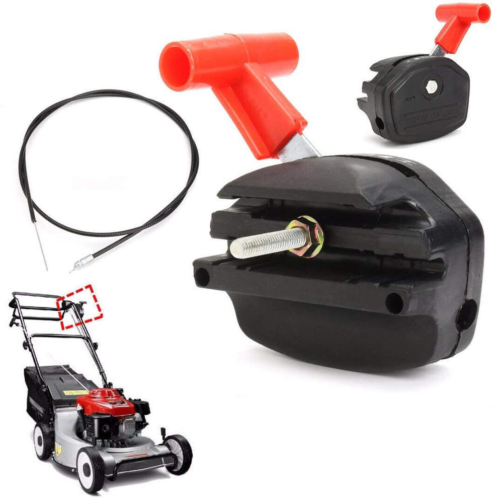 Boîtier de Contrôle de Carburant pour Tondeuse à Gazon de Jardin, Câble Portable à Propulsion Manuelle