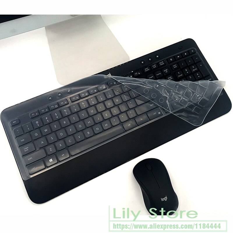 Für Logitech MK540 MK545 K400 Plus Logitech K810 Schreibtisch PC tastatur abdeckungen Wasserdichte staubdicht Tastatur Abdeckung Schutz Haut: MK540 MK545