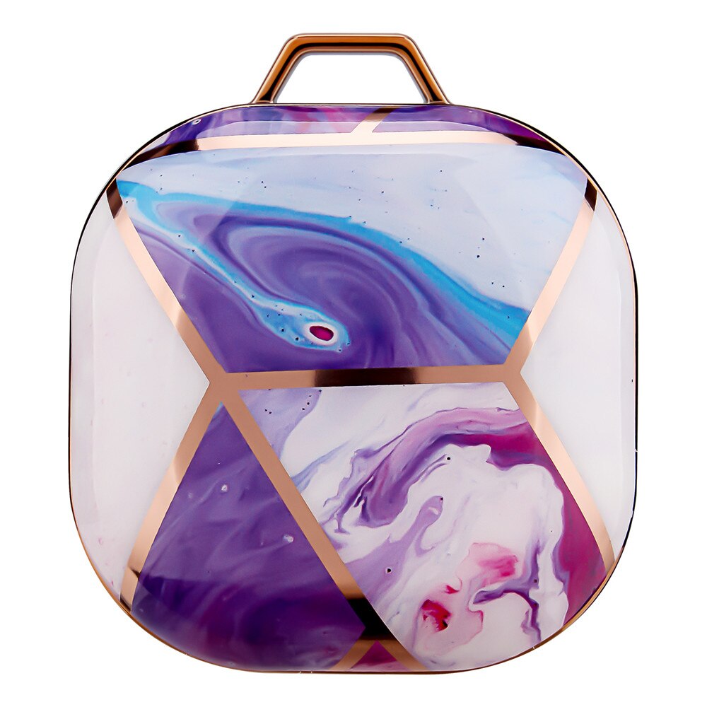 Dla Galaxy Buds 2/Live/Pro Case plastikowe marmurowe błyszczące luksusowe antypoślizgowe twarde powłoki słuchawki akcesoria do Galaxy buds live Case: GC5