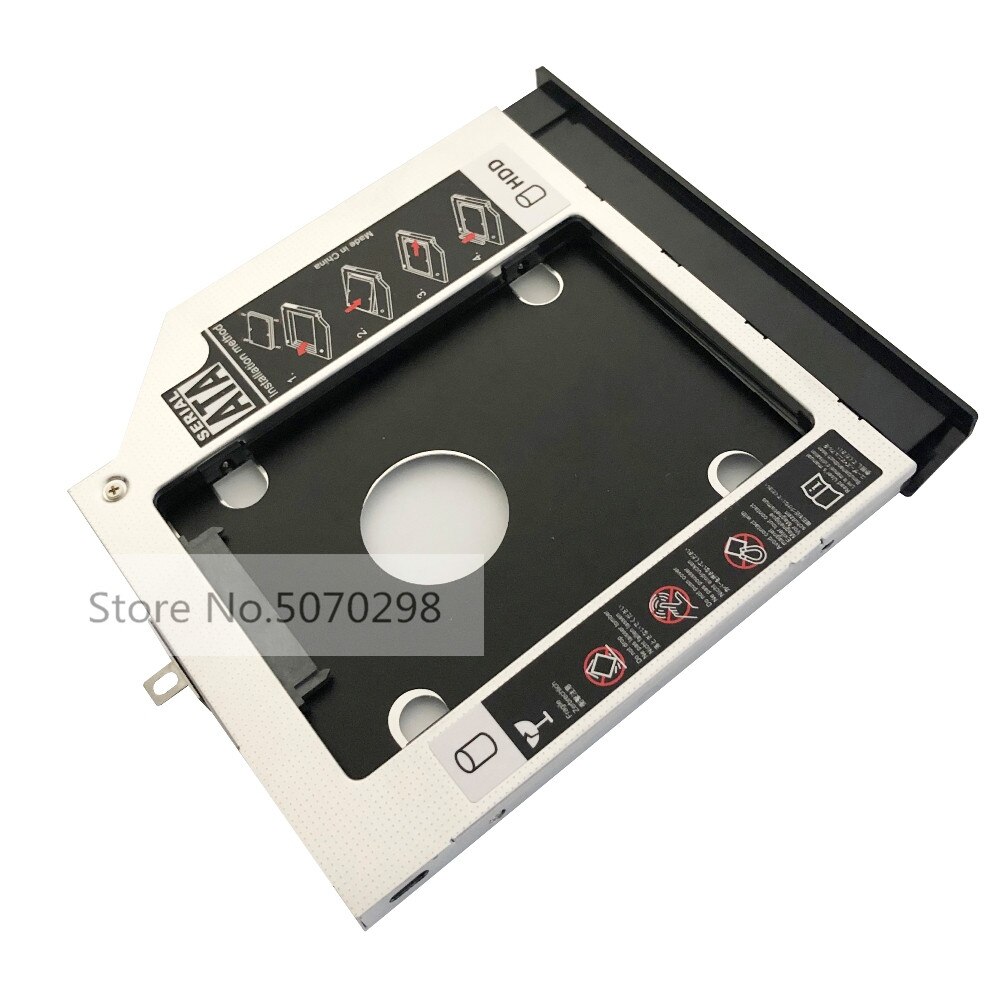 Met Bezel Front Cover Faceplate + Beugel 2nd 3.0 2.5 "Harde Schijf Hdd Ssd Optische Caddy Voor Lenovo Thinkpad e440 E540 E431 E531