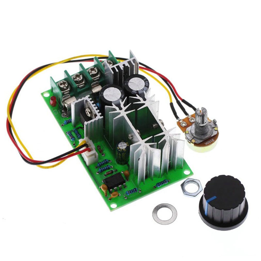 Motor Speed Control DC motor governor 12V 24V 36V 48V high power module controller 20A current