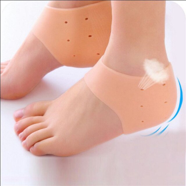Chaussette hydratante en Gel de Silicone pleine longueur, traitement protecteur des pieds, pour femmes et hommes, outil de pédicure: skin