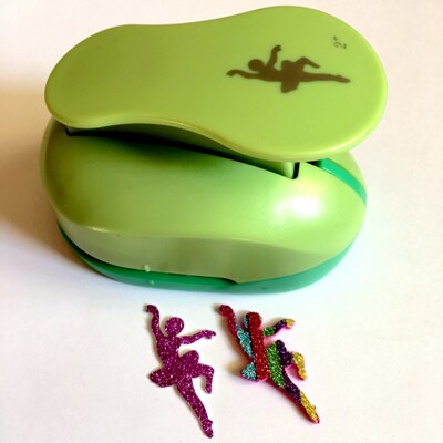 Extra Große 2 ''5 cm Kreis Furador Papier Puncher Scrapbooking Stempeln Handwerk Perfurador Diy Puncher Papier Kreis Schneider 3178B: No21 Ballet girl