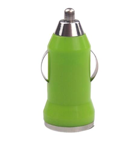 USB Car Charger Mobiele Telefoon Oplader voor iPhone voor Samsung voor Xiaomi Snelle USB Charger Adapter Auto Tabletten: Green