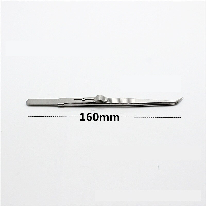 Precision Adjustable Slide Lock Anti Static Tweezers For Jewelry Electronic Component Holding Repair Tools: type B