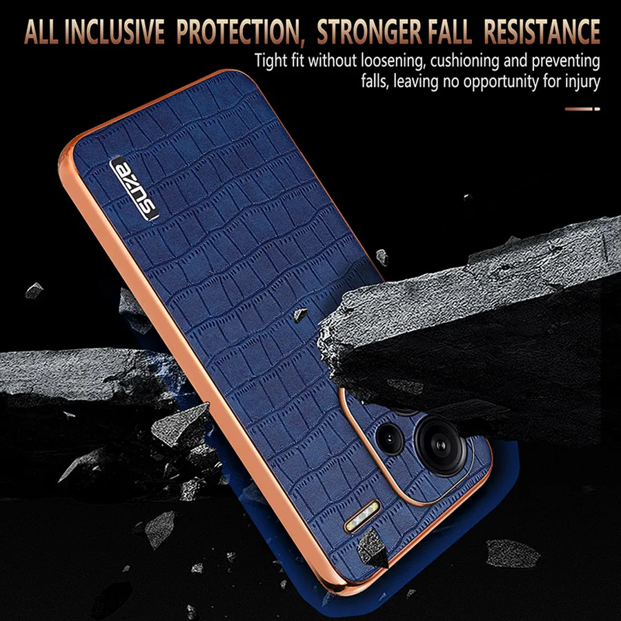 Luxury Case For Xiaomi Redmi Note 13 Pro 5G 4G Armor Leather Back Panel Cover For Redmi Note 13 Pro Plus 12 Turbo Funda Etui