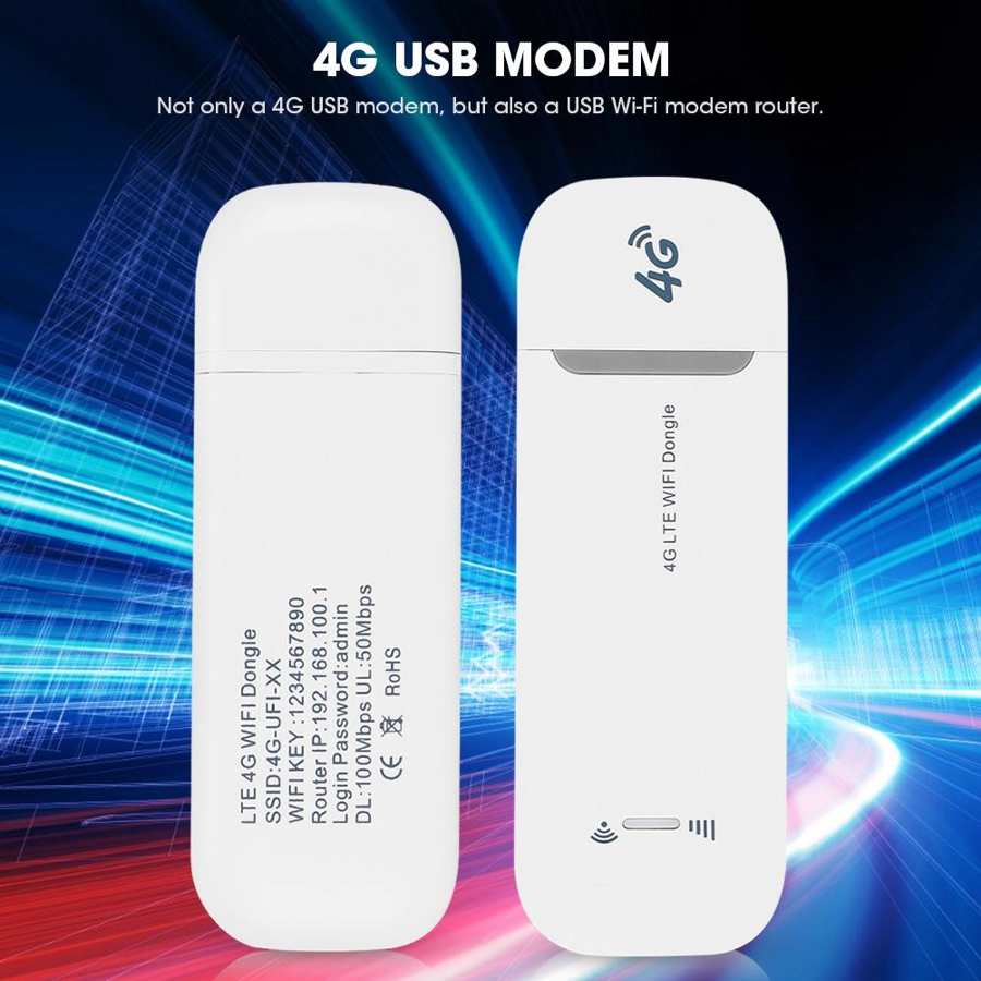 3g/4g usb modem med wifi lte trådløs router adapter til telefon tablet computer bærbar usb wi-fi modem router