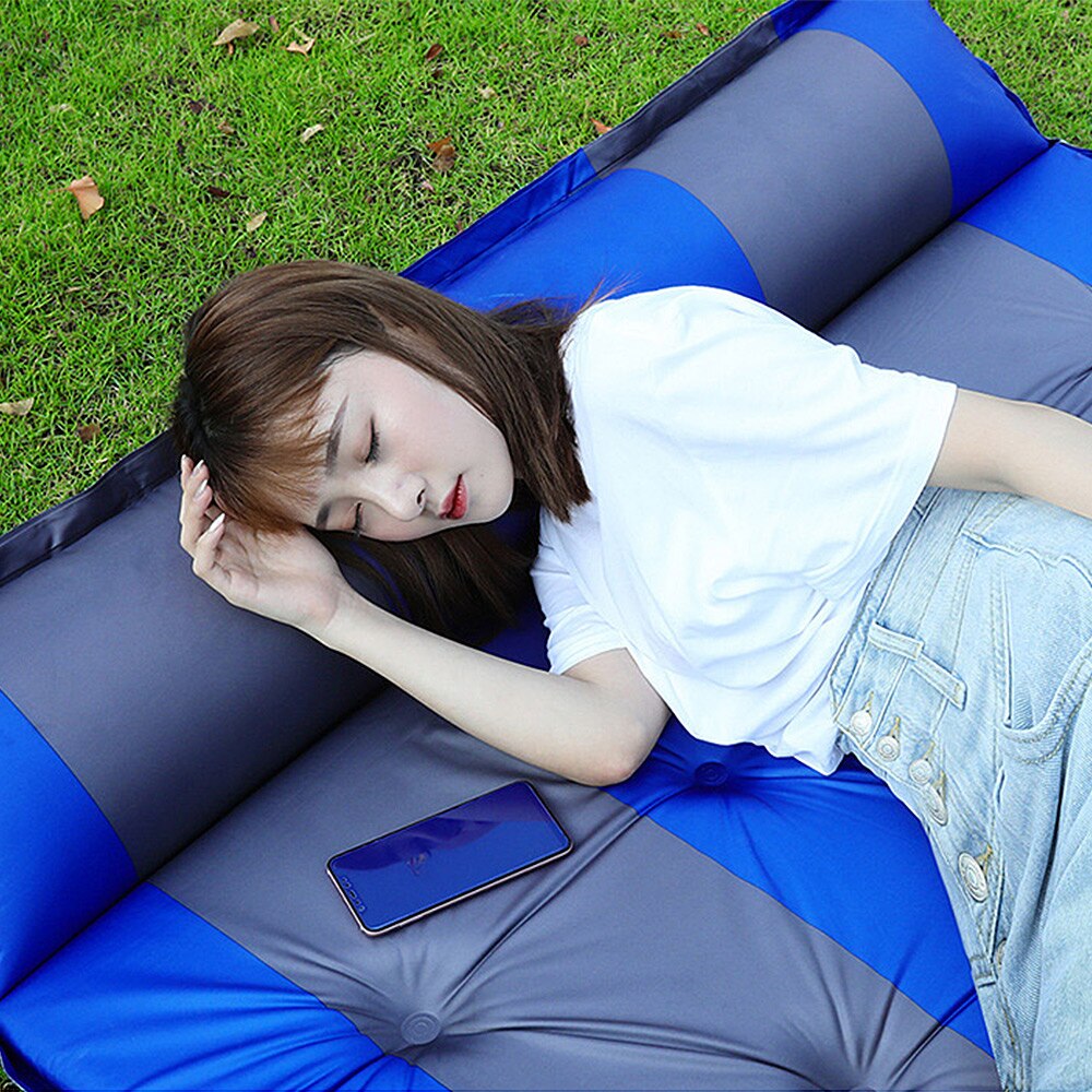 Car SUV rear trunk travel bed Car rear seat air bed sleeping artifact mattress car inflatable bed Thick wear-resistant odorless