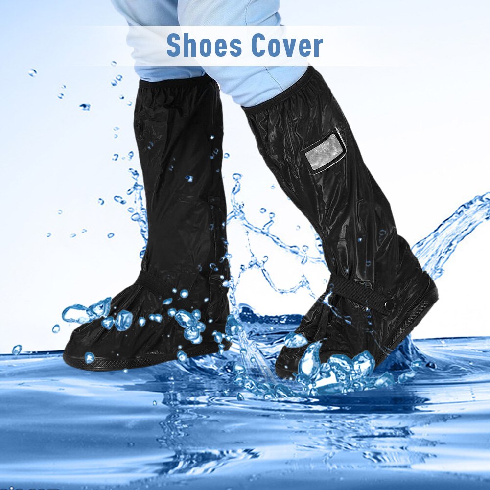 Housse de chaussures de Moto, imperméable, antidérapante, pour les jours de pluie et de neige