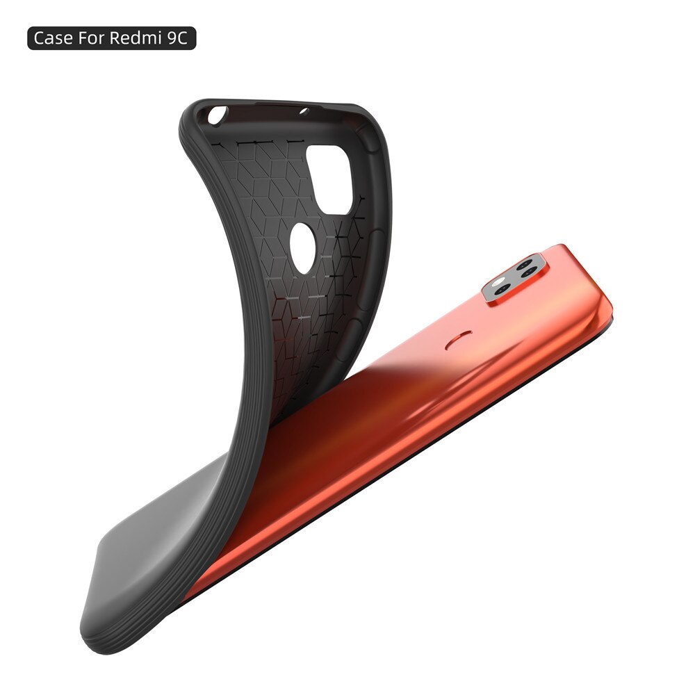 Capinha para redmi 9c capa traseira casos 6.53 polegada nova magro doces cor silicone capa protetora completa para xiaomi redmi 9c 9 c casos