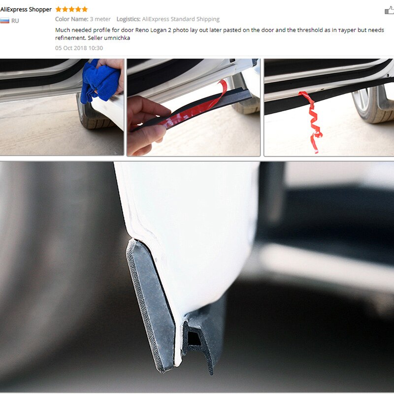 Rubber Auto Deur Afdichting P-Vormige Auto Deur Weatherstrips Waterdichte Auto Geluidsisolatie Seal Strip Lawaai Auto Accessoires