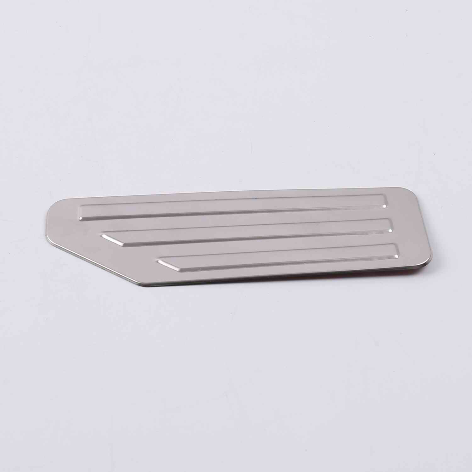 For Nissan Altima Teana Stainless Steel Foot Rest Pedal Cover Trim Plate Decoration Interior Stickers Accessories: Steel  Matte