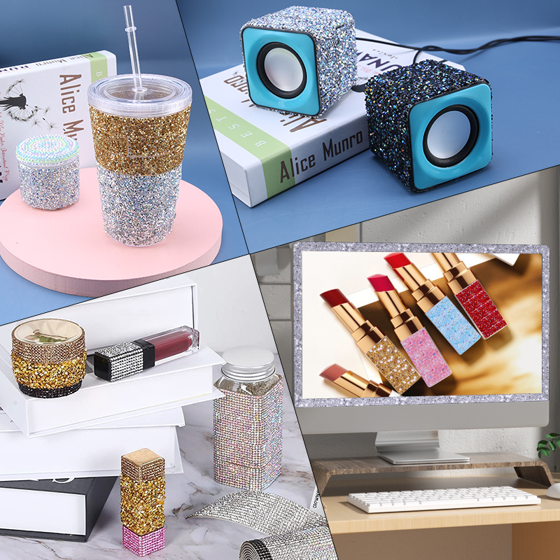 Garniture en strass de 1 mètre, 15mm/20mm, correction à /colle sur résine, ruban à paillettes, utiliser des vêtements, des chaussures, des décorations de robe de mariée