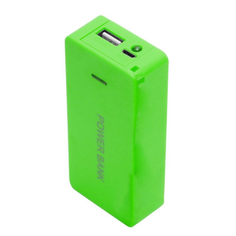 Batterie 5V 1A 2x18650, avec boîte de bricolage, chargeur pour téléphone portable 37MC