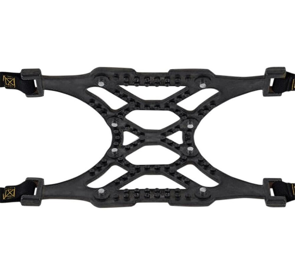 1pcs Car snow chain double buckle tire tendon thickening emergency for Volvo S40 S60 S80 XC60 XC90 V40 V60 Any Cars: Black
