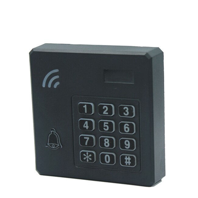 IP67 Waterproof RFID 125Khz/13.56Mhz ID IC Access Control Reader Entry Access Control Keyboard Wiegand 26 34 Reader: 13.56Mhz IC reader
