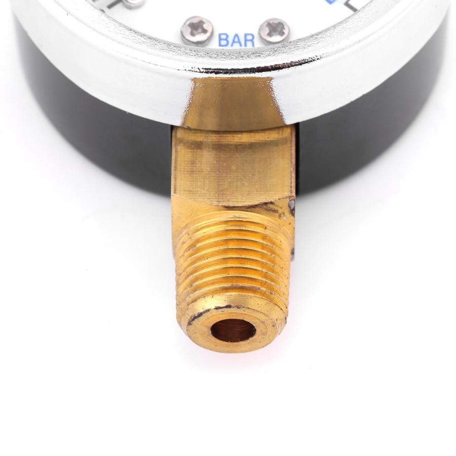 0-200psi 0-14bar Tyre Pressure Meter 40mm Dial Meter 1/8 Vacuum Gauge measuring tool