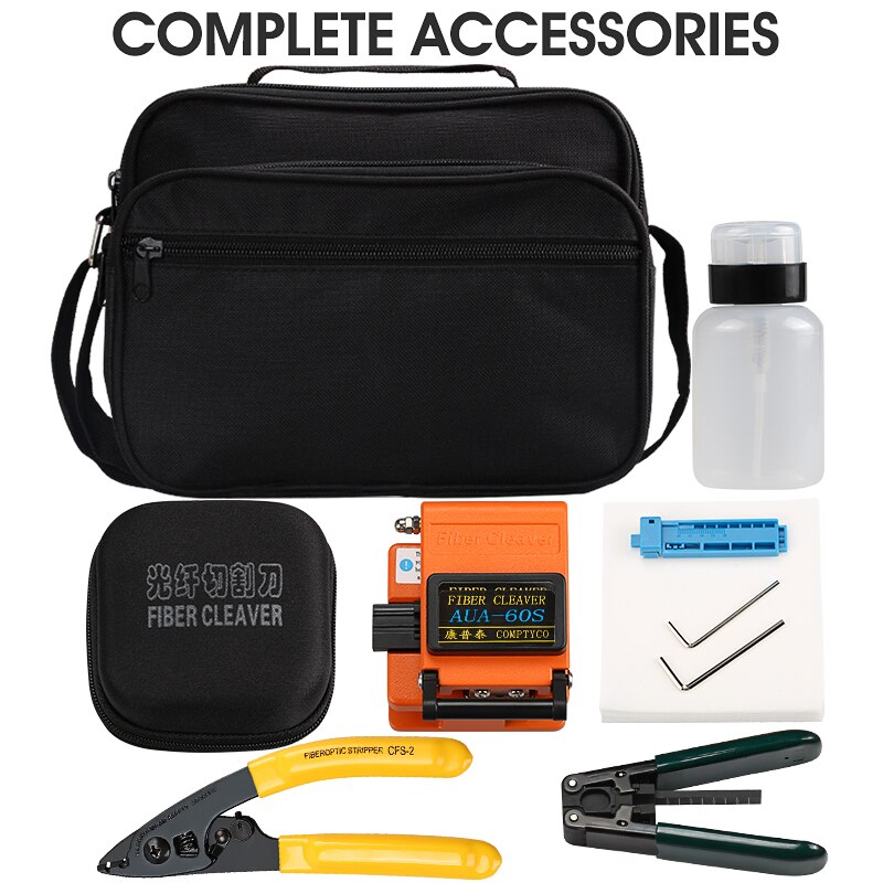 Optic Fiber Cleaver FTTH Fiber Optic Splice Tool Kit Fiber Cutter AUA-60S A